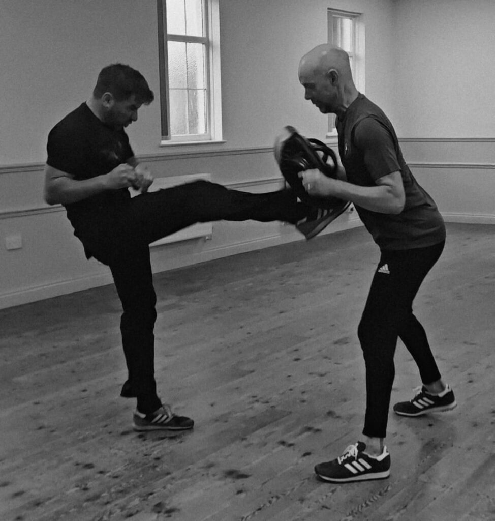 russell sharpe instructor at krav maga self defence classes in plymouth